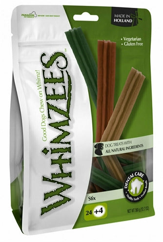 Whimzees Stix - vegetarische Zahnpflege für Hunde - LUIS & LEON