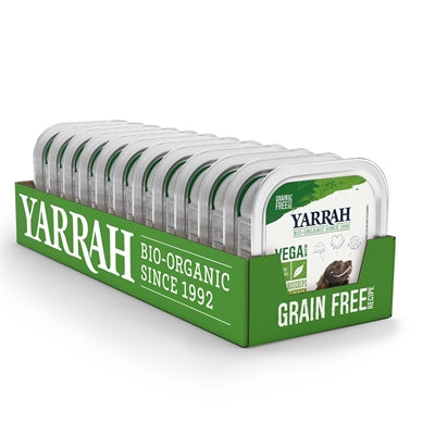 Yarrah Bio-Hundefutter Chunks Vega - Getreidefrei, mit Hagebutten - LUIS & LEON