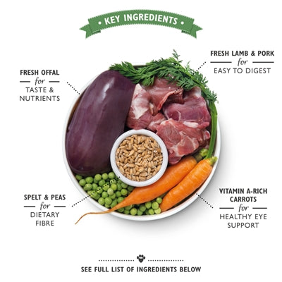 LILY'S KITCHEN Organic Lamb Supper - Nassfutter mit Bio-Lammfleisch - LUIS & LEON