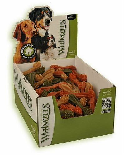 Whimzees Zahnbürsten für Hunde - Star Bulk, vegetarisch - LUIS & LEON