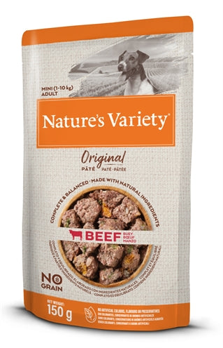 Nature's Variety Original Paté Mini Beef No Grain - Nassfutter ohne Getreide - LUIS & LEON