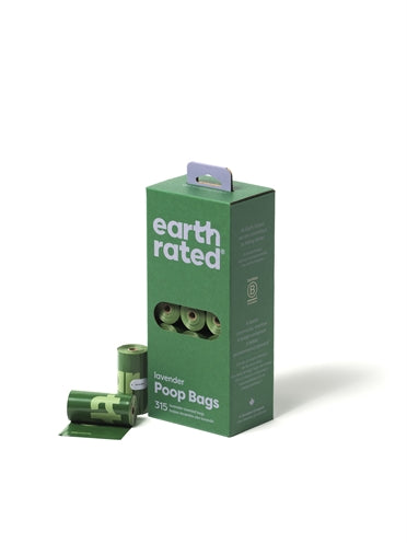 Earth Rated - POOP BAGS - Hundekotbeutel Lavendel - LUIS & LEON