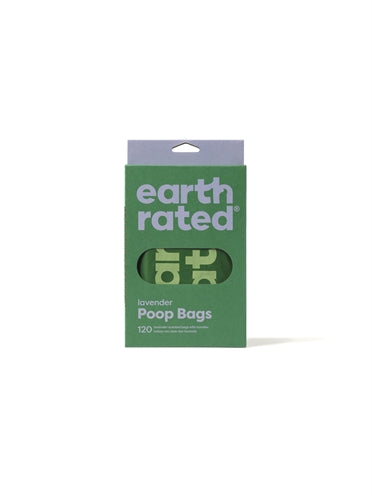 Earth Rated - POOP BAGS - Hundekotbeutel mit Tragehenkel & Lavendel - LUIS & LEON