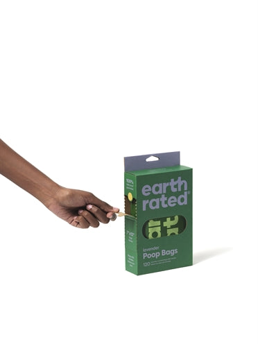 Earth Rated - POOP BAGS - Hundekotbeutel mit Tragehenkel & Lavendel - LUIS & LEON