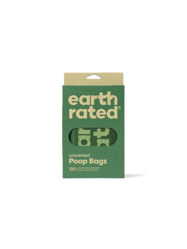 Earth Rated - POOP BAGS - Hundekotbeutel mit Tragehenkel, ohne Duft - LUIS & LEON