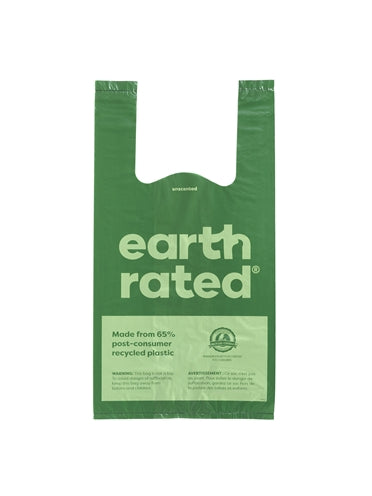 Earth Rated - POOP BAGS - Hundekotbeutel mit Tragehenkel, ohne Duft - LUIS & LEON