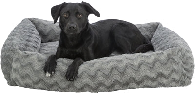 Trixie Be Eco Vital Bett Loki - Hundekissen, grau - LUIS & LEON