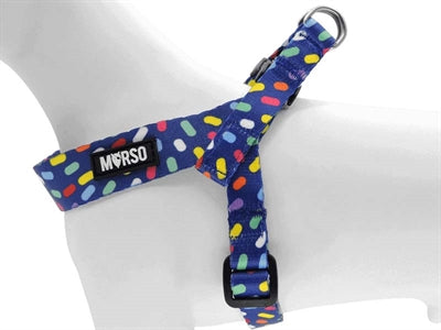 Morso COLOR INVADERS Adjustable Mini - Hundegeschirr Mini verstellbar - LUIS & LEON