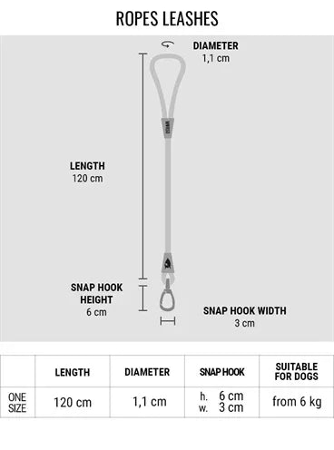 Morso - Soft touch rope - Schwarz - LUIS & LEON