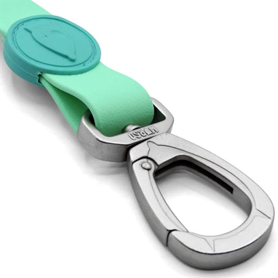 Morso - CARIBBEAN GREEN Waterproof Leash - Kurze Biothane Leine - LUIS & LEON