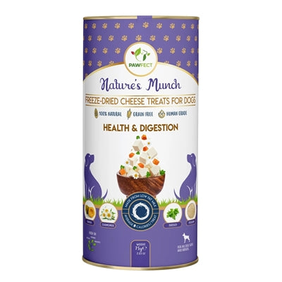 Nature's Munch Gefriergetrocknete Käse-Leckerlis - für eine gesunde Verdauung, Getreidefrei - LUIS & LEON