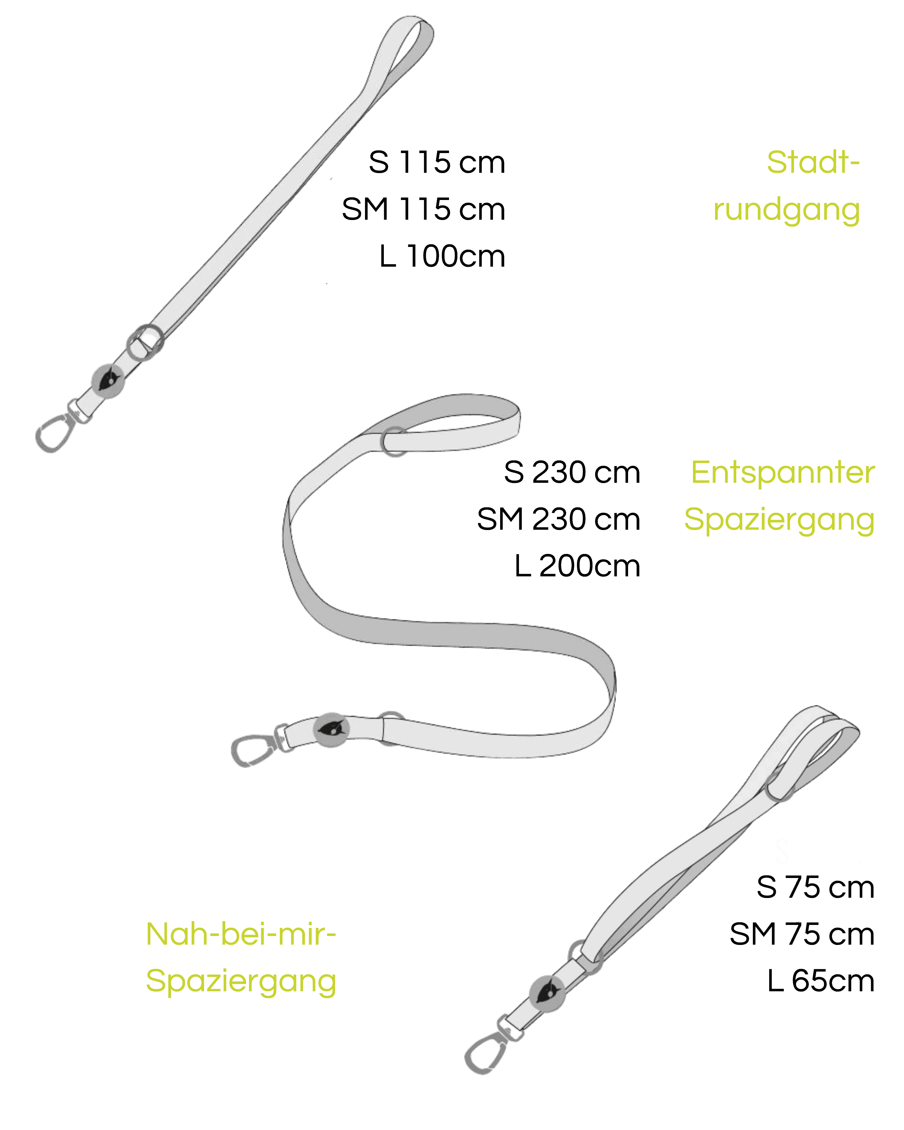 Morso - LIPSTICK Multifunktions-Hundeleine - recyceltes PET - LUIS & LEON