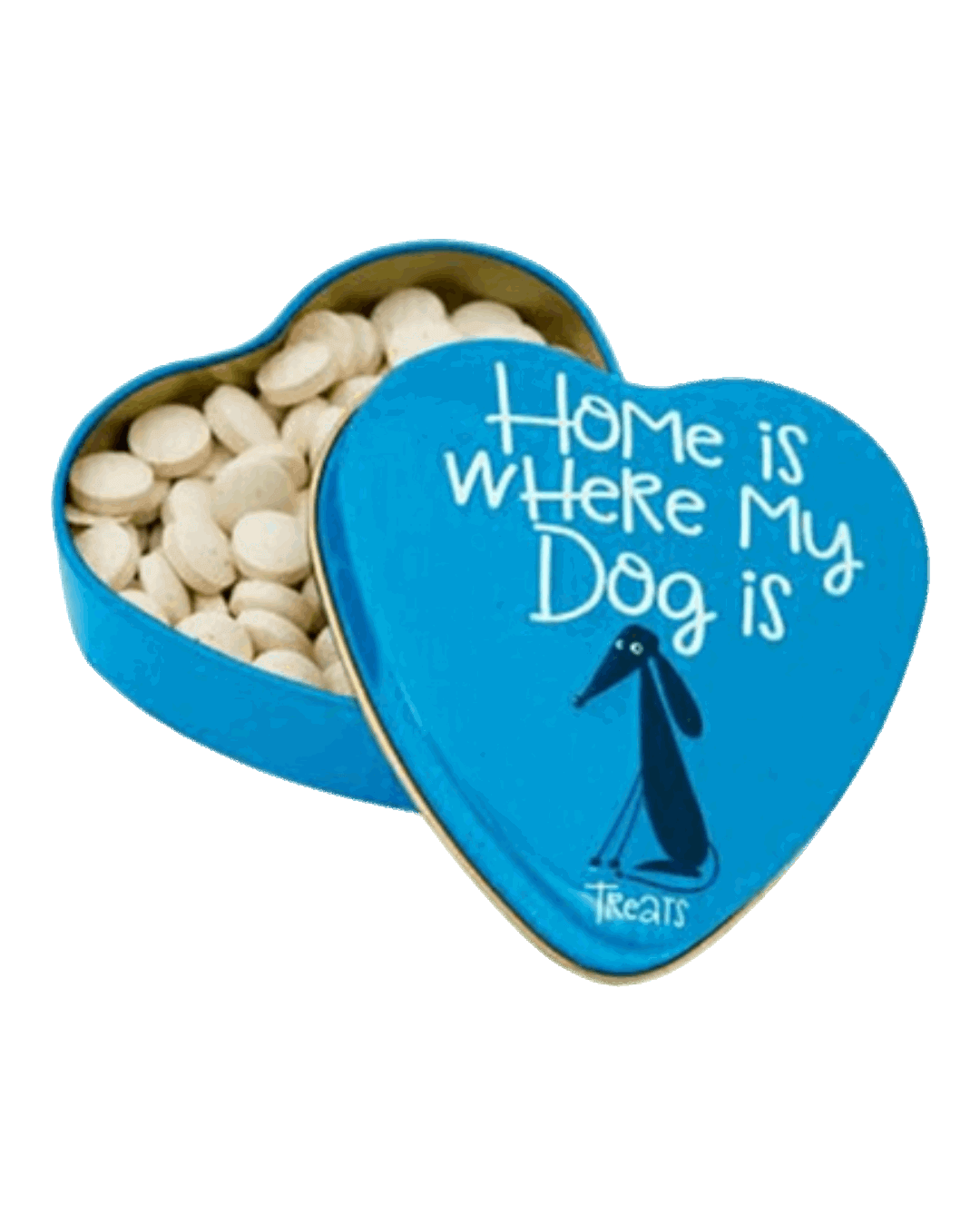 Sanal Home is where my dog is - Hundeleckerlies in Herzchendose, getreidefrei - LUIS & LEON