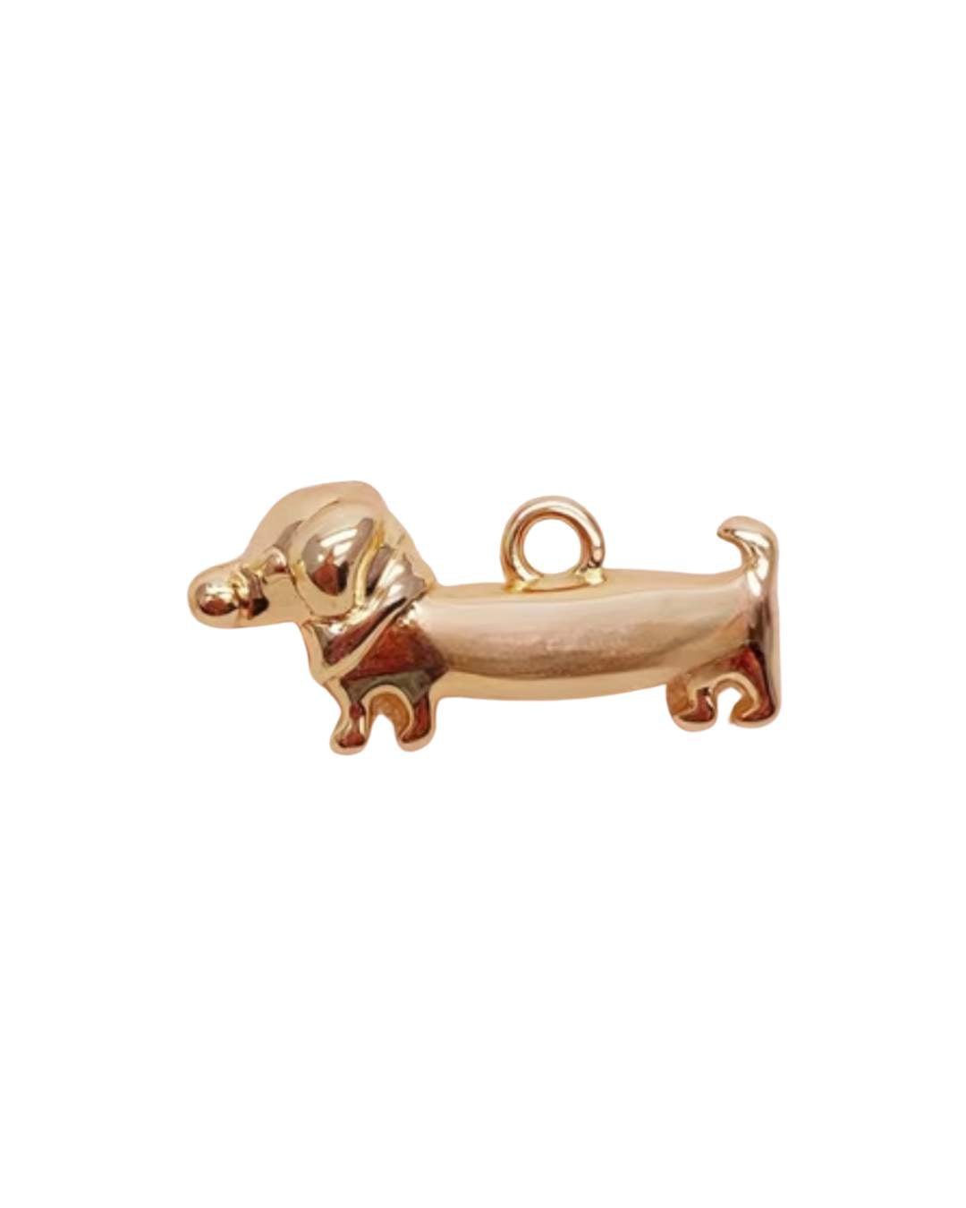 Anhänger Dackel Vergoldet 18K - LUIS & LEON