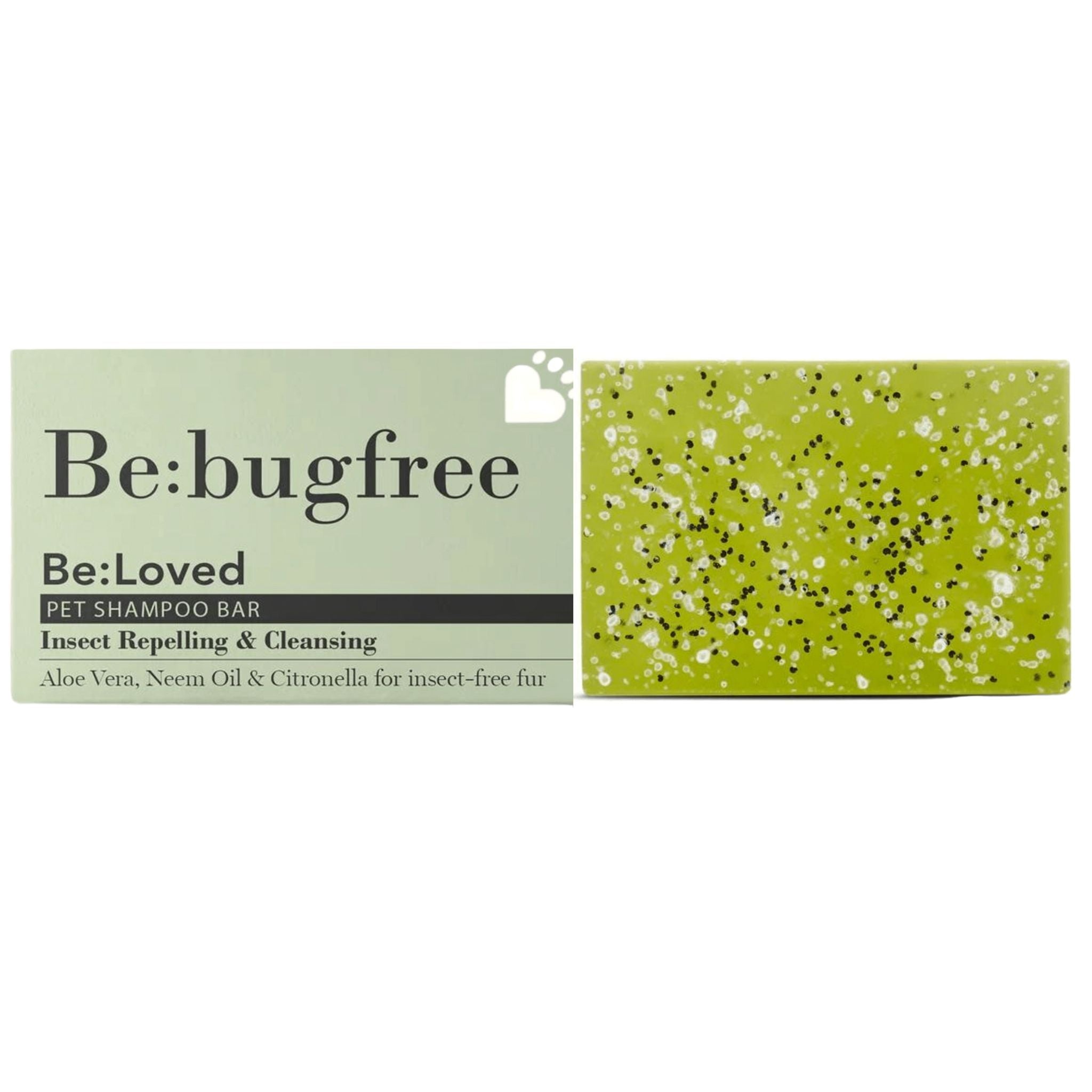 Be:Loved - Be:bugfree Pet Shampoo Bar - mit Insektenschutz - LUIS & LEON