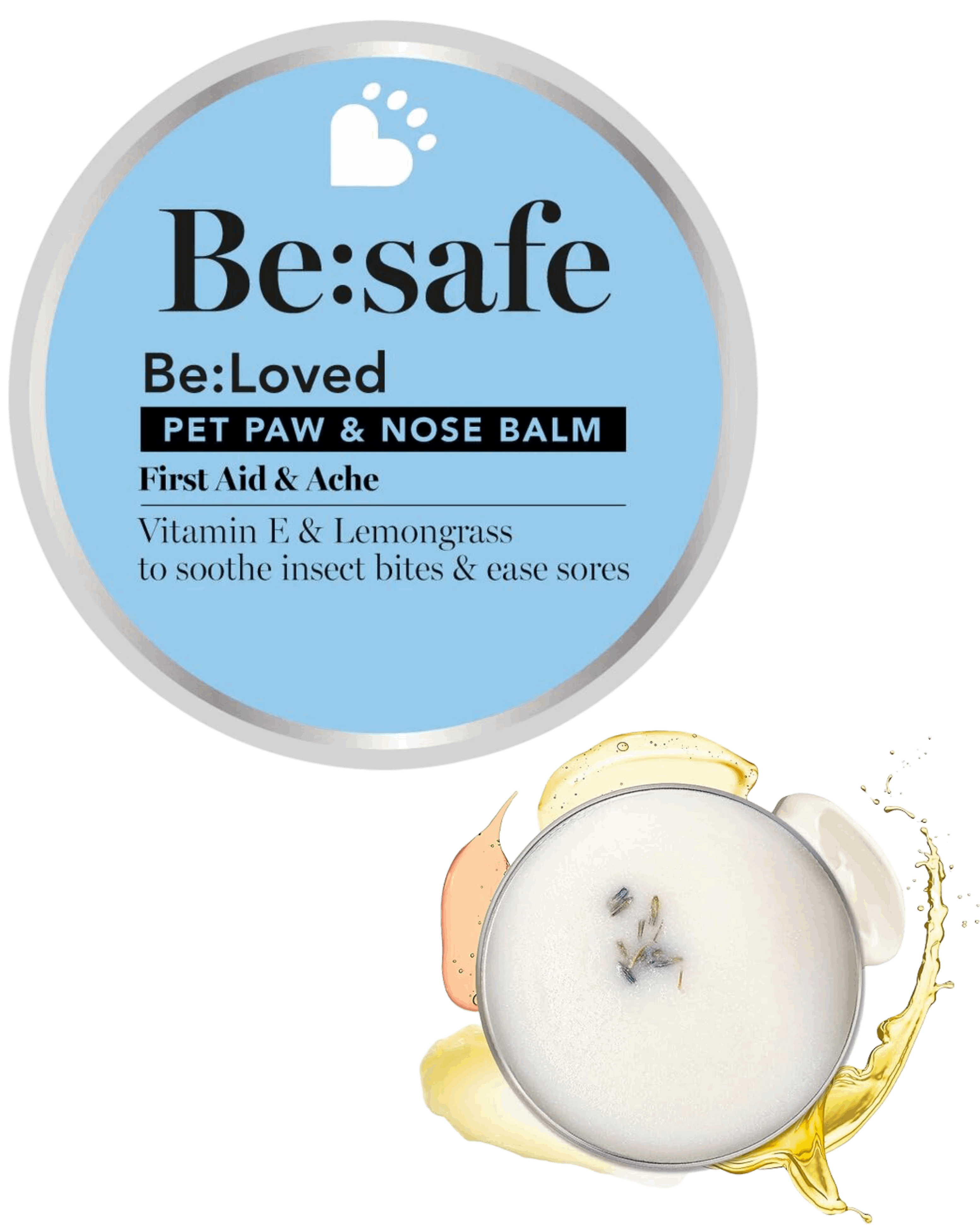 Be:Loved Balsam für Pfoten & Nase – Pflege bei Schrammen & Stichen - LUIS & LEON