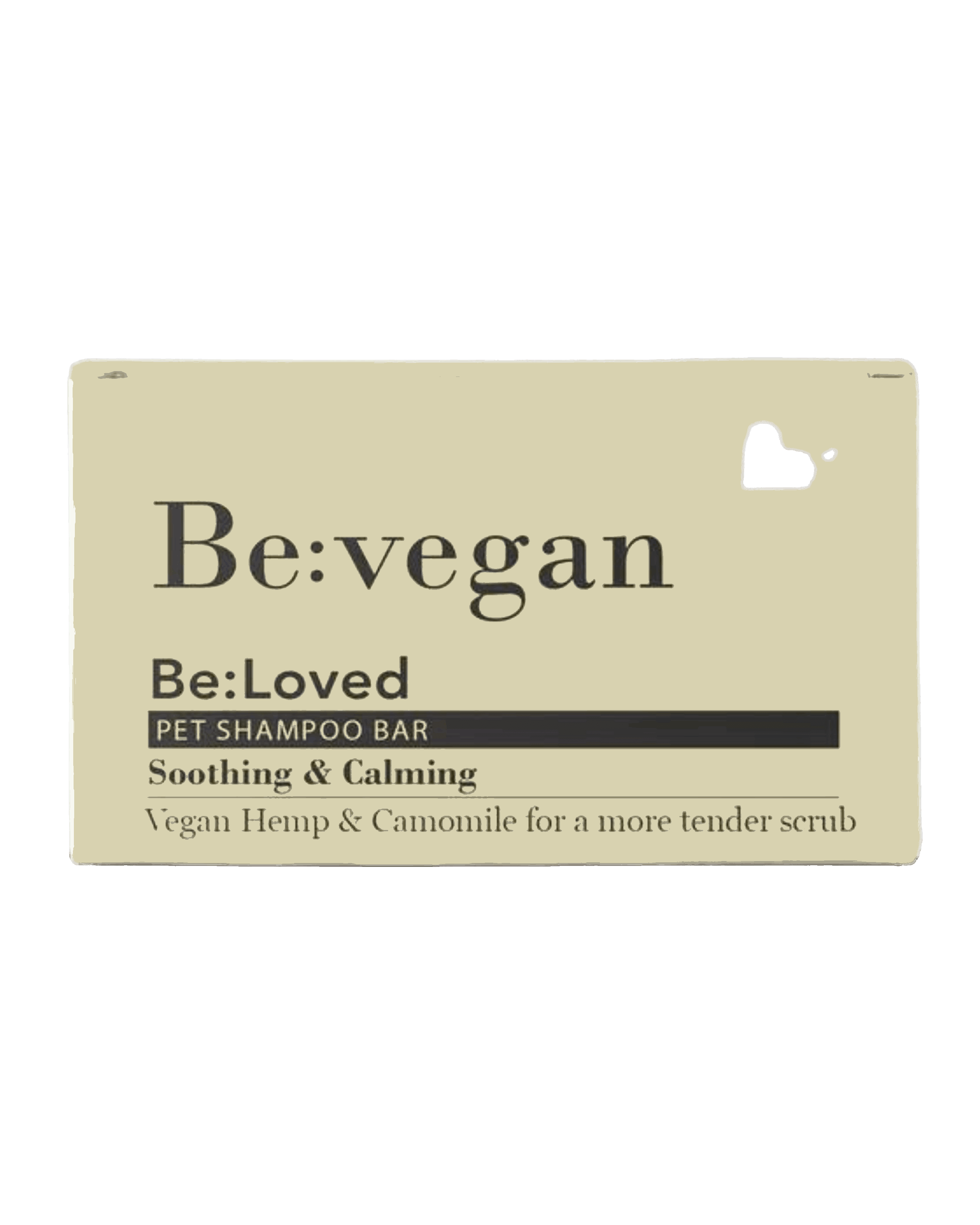 Be:Loved - Be:Vegan Hemp Pet Shampoo Bar - Hanf Haustier Shampoo - LUIS & LEON