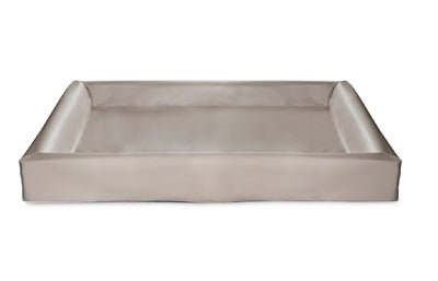 Bia Bed Cover aus Kunstleder für Hundebett - Bia Bed Bezug Taupe - LUIS & LEON