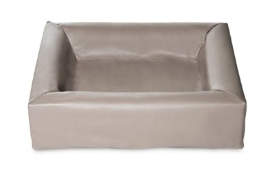 Bia Bed Cover aus Kunstleder für Hundebett - Bia Bed Bezug Taupe - LUIS & LEON