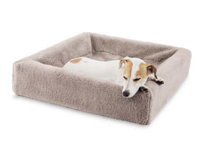 Bia Bed Cover Pilé für Hundebett - Bia Bed Bezug Taupe - LUIS & LEON