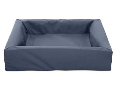 Bia Bed Original Hundebett mit erhöhtem Rand – Outdoor Hundebett blau - LUIS & LEON