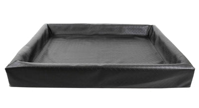 Bia Bed Original Hundebett Schwarz Square – zeitloser Schlafplatz für Hunde - LUIS & LEON