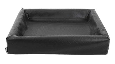 Bia Bed Original Hundebett Squaredesign – Orthopädisch, schwarz - LUIS & LEON