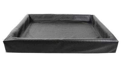 Bia Bed Original Hundebett Squaredesign – Orthopädisch, schwarz - LUIS & LEON