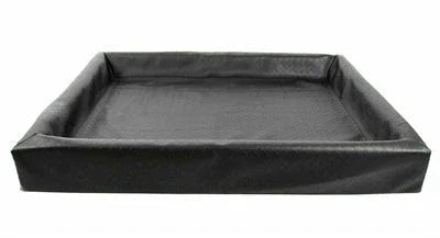 Bia Bed Original Hundebett Squaredesign – Orthopädisch, schwarz - LUIS & LEON