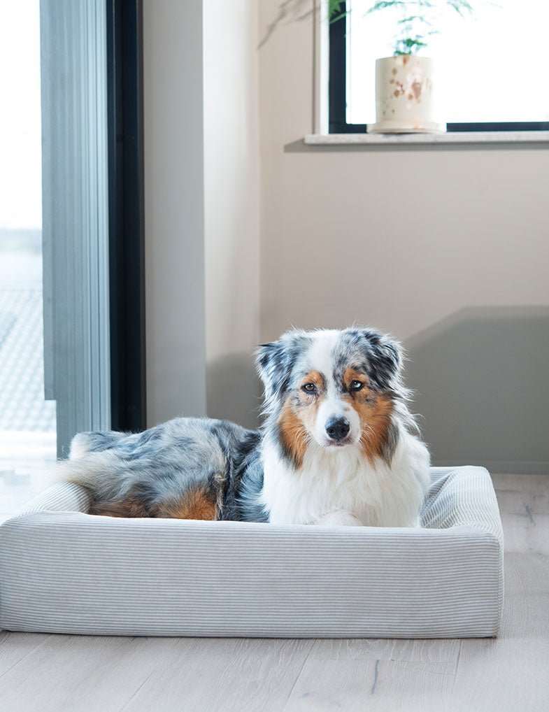 Bia Rib Cover Sand - Bezug für Bia Bed Kord, Sand - LUIS & LEON