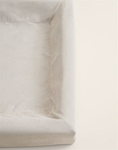 Bia Rib Cover Sand - Bezug für Bia Bed Kord, Sand - LUIS & LEON
