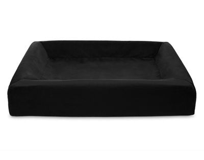Bia Royal Cover - Samtbezug für Bia Hundebett, Schwarz - LUIS & LEON