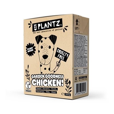 HenArt PLANTZ Chicken - Veganes Nassfutter für Hunde, Geschmack Huhn - LUIS & LEON