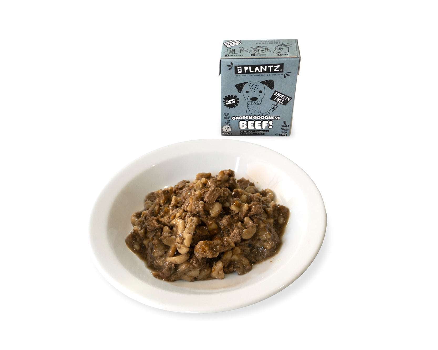 HenArt PLANTZ Beef – Veganes Nassfutter für Hunde mit Rindfleischaroma - LUIS & LEON