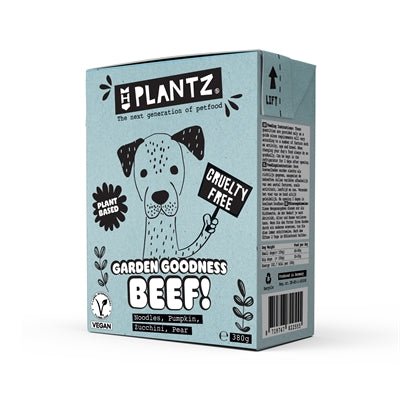 HenArt PLANTZ Beef – Veganes Nassfutter für Hunde mit Rindfleischaroma - LUIS & LEON