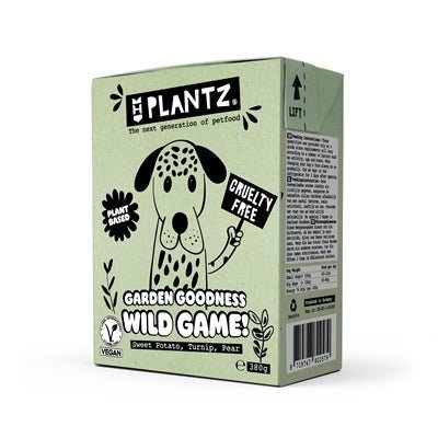 HenArt PLANTZ Wild Game - Veganes Nassfutter für Hunde, Geschmack - Wild - LUIS & LEON