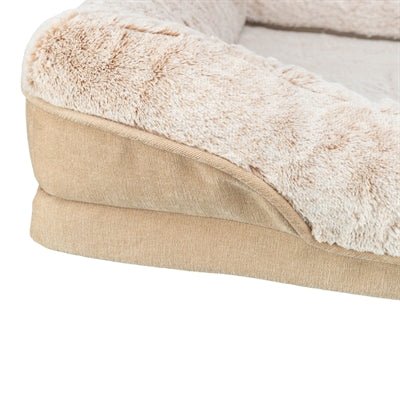 Hundebett mit Memory - Schaum – TRIXIE Vital Bett Lino Soft - LUIS & LEON