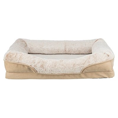 Hundebett mit Memory - Schaum – TRIXIE Vital Bett Lino Soft - LUIS & LEON