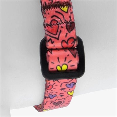 Hundegeschirr Mini verstellbar - Morso PINK THINK für kleine Hunde - LUIS & LEON