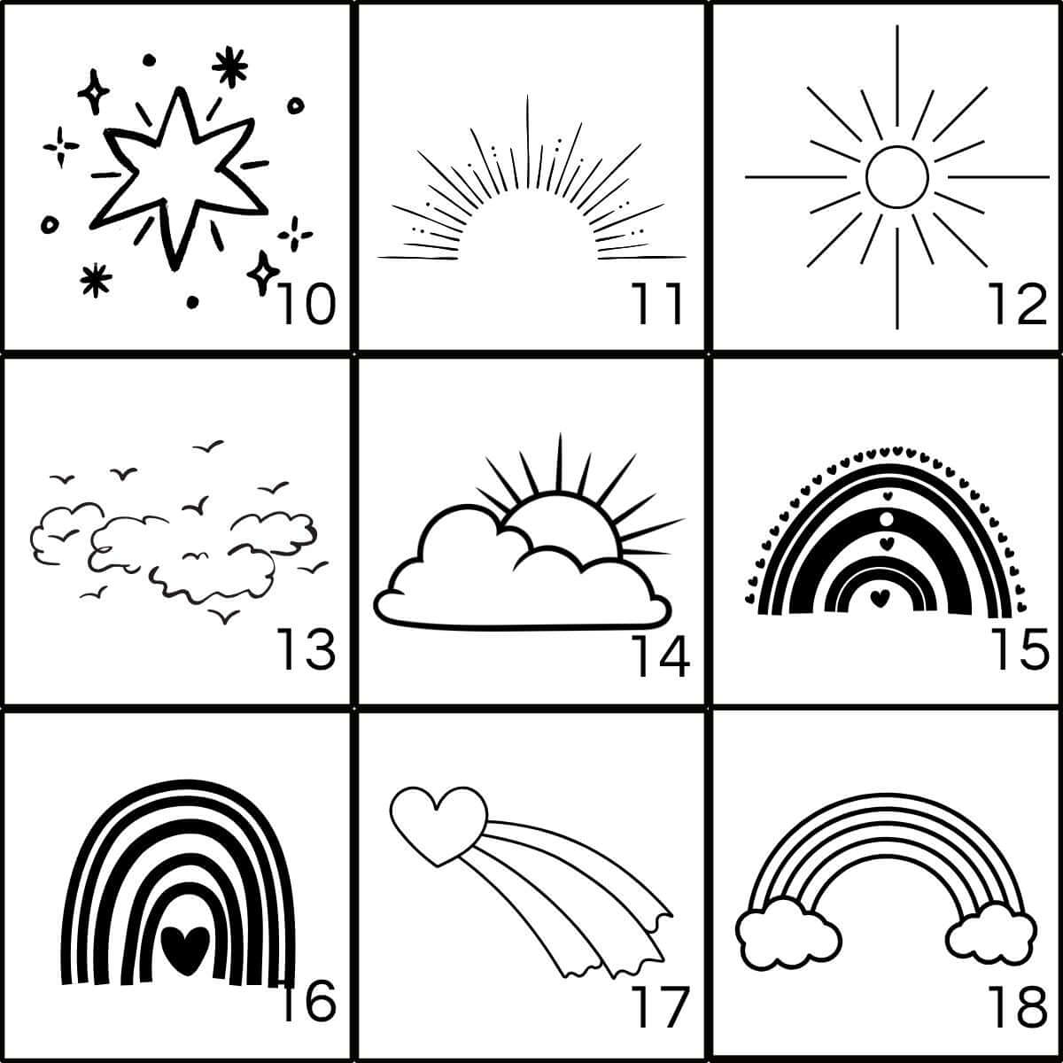 Hundemarke aus Edelstahl LUIS & LEON – personalisierbar mit Himmelsmotiv & Wunschtext - LUIS & LEON