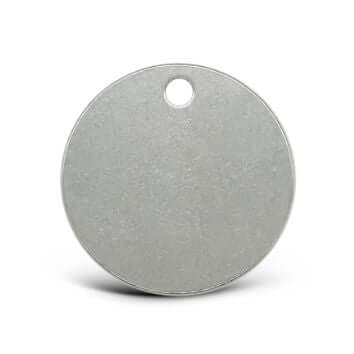 LUIS & LEON Hundemarke mit Text - Edelstahl - beidseitig gravierbar - LUIS & LEON