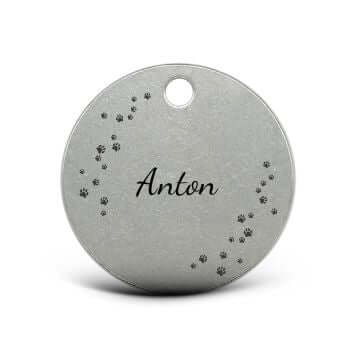 LUIS & LEON Hundemarke mit Tiermotiv – Edelstahl - personalisierbar & beidseitig gravierbar - LUIS & LEON