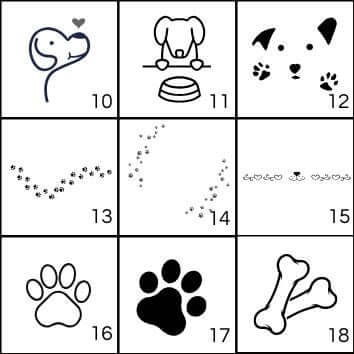 Hundemarke Edelstahl rund – personalisierbar mit Tiermotiv - beidseitig gravierbar – für mittelgroße & große Hunde - LUIS & LEON