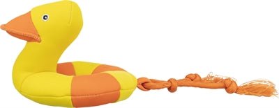 Hundespielzeug für Wasserspaß - TRIXIE Aqua Toy Ente am Seil - LUIS & LEON