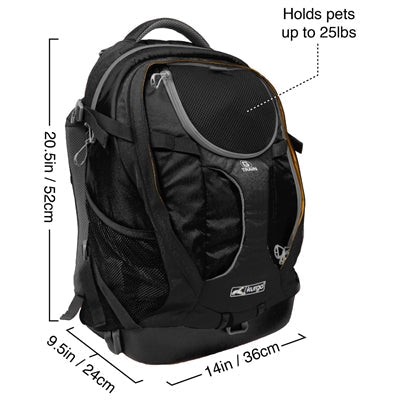 Kurgo G - Train Rucksack - Wasserfester Rucksack für Hunde - LUIS & LEON