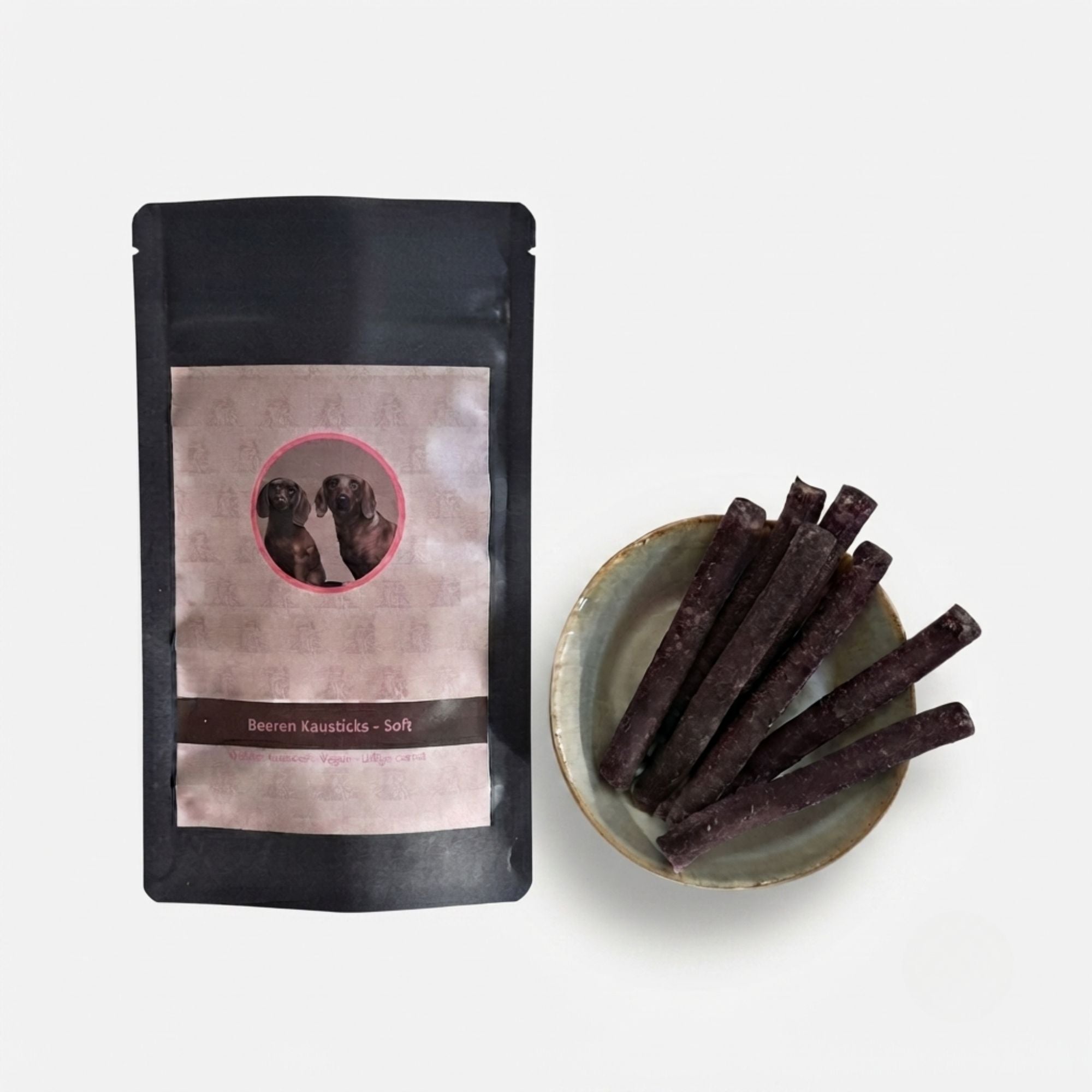 LUIS & LEON Beeren Kausticks Soft – vegane Hundeleckerli luftgetrocknet - LUIS & LEON