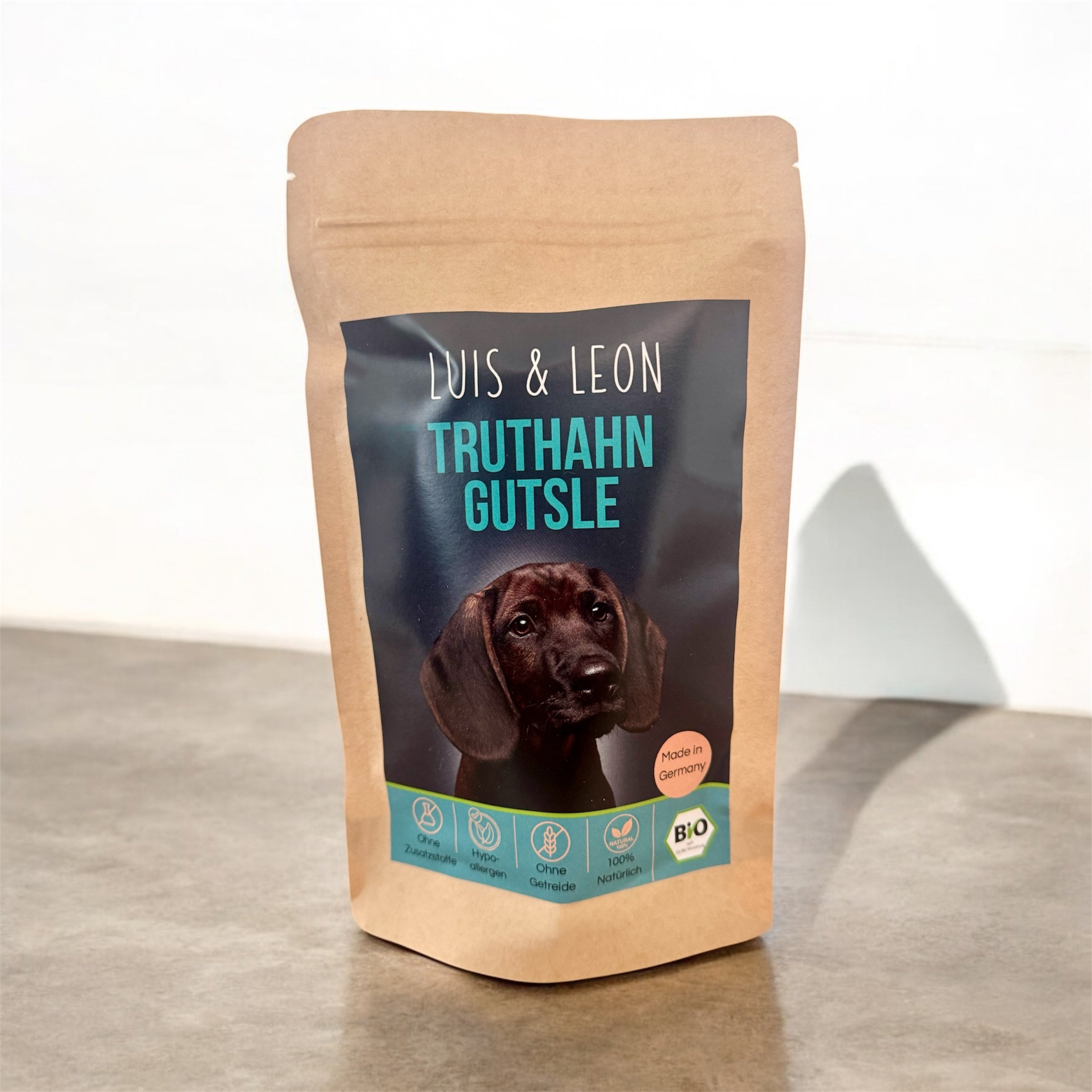 LUIS & LEON Bio Truthahn Gutsle – Hypoallergen, 98% Fleisch, Getreidefrei - LUIS & LEON