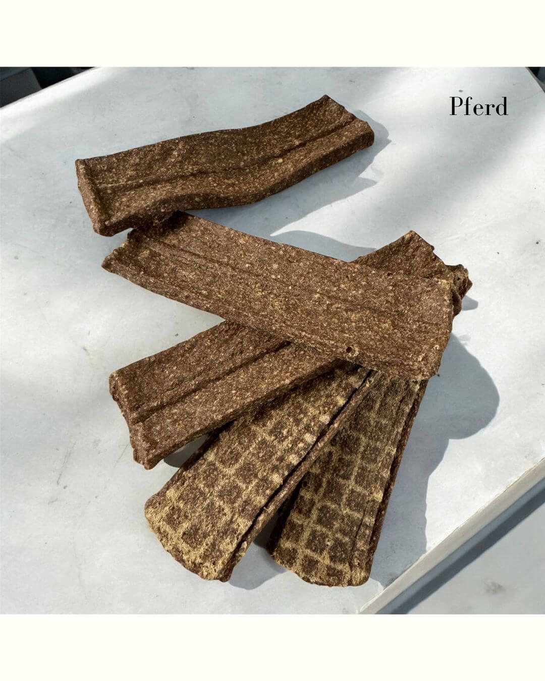 LUIS & LEON Flädle Set - Kaustreifen vom Pferd und Ente - LUIS & LEON