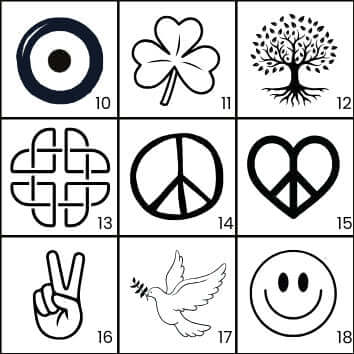 LUIS & LEON Hundemarke mit Symbol/Motiv – Edelstahl - beidseitig gravierbar - LUIS & LEON