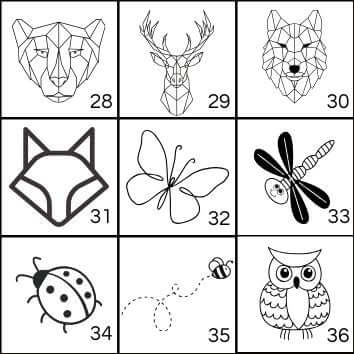 LUIS & LEON Hundemarke Rund - Aluminium – Gravur mit Wunschtext & Tier - Motiv - LUIS & LEON